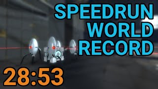 Portal 2 Speedrun Mod in 28:53 (Old World Record)