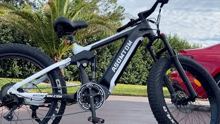 My Favorite Electric Mountain Bike, Asomtom SR6