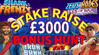 £3000 Bonus Hunt! Stake Raise Slots Bonus Hunt on BC Game! | SpinItIn.com