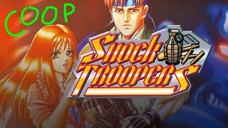 Shock Troopers (PC) - local coop gameplay (single PC multiplayer)