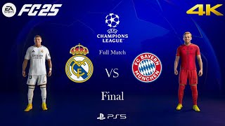 FC 25 - Real Madrid Vs Bayern Munich Ft Mbappe,Kane,Vini JR |UEFA Champions League Final |PS5™[4K60]