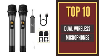 Top 10 Best Dual Wireless Microphone System 2022