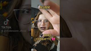 Te maquillo coquette 🖤🎀 #asmr #asmrshorts #asmrmouthsounds #asmrespañol #roleplay #asmrsounds