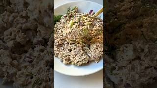 Salmon Salad | Eating Bird Food #salmonsalad #highproteindiet #mealprep #highprotien