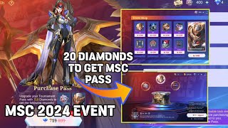 MSC 2024 Valentina for 20💎 Diamonds Only? | MLBB