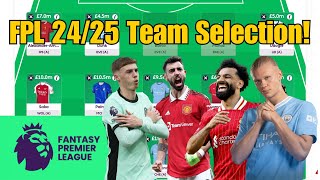 (ASMR) Picking My Premier League 2024/25 Fantasy Football Team!