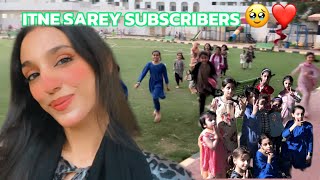 ITNE SAREY BACHE❤️||BACHI NE KYA PHUCHA MUJHSE😂|| ALISHA HASHMI 🦋||