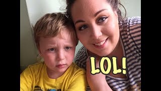 Adorable Toddler Interview With My Son Wyatt!