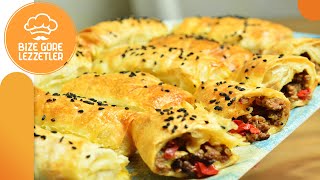 NEFİS KIYMALI BÖREK TARİFİ 👉 KIYMALI BÖREK NASIL YAPILIR