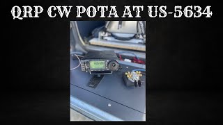 QRP CW BEACH POTA WITH THE ICOM 703 & N0SA TPa KEY