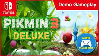 Pikmin 3 Deluxe Nintendo Switch Demo Gameplay