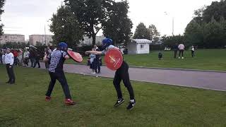 Современный Мечевой Бой Парк Горького продолжения боя!