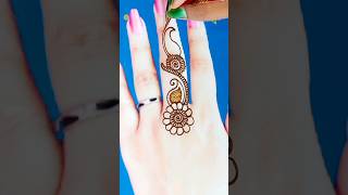 Lovely Finger Mehndi Design❤❤ #shorts #mehndi #youtubeshorts #trending