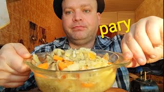 ОБЖОР РАГУ овощное с мясом/мукбанг пп завтрак