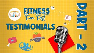 Part 2- Fitness Fun Fest for 55+; Touching words