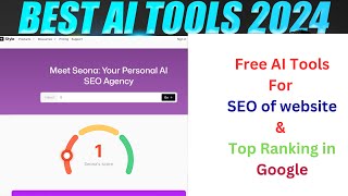 Free AI Tools For  SEO of Website & Top Ranking in Google