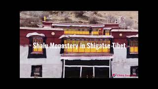 Shalu Monastery in Shigatse Tibet #shalumonastery #tibettour