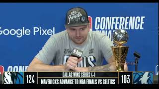 Luka Doncic PostGame Full Interview ! Dallas Mavericks vs Minnesota Timberwolves