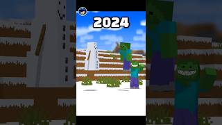 Evolution of Merge Snowman || #minecraft #shorts #short