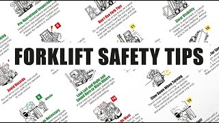 Forklift Safety Tips