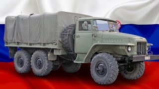 Sovjetski vojni kamion Ural-375 / Soviet army truck Ural-375