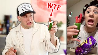 Trying Weird Viral TikTok Food Hacks