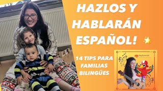 14 CONSEJOS PRÁCTICOS para motivar a tu hijo a HABLAR OTRO IDIOMA! - Bilingüismo con HEYSPANISH