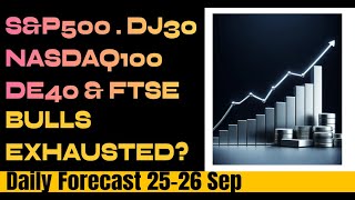 Crash Ahead or Rally to Moon? DJ30 | Nasdaq | S&P500 | DE40 | FTSE - Trading Strategy For 25-26 Sep