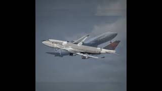 Awesome Boeing 747 – Iconic "jumbo jet."