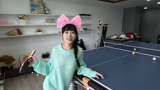 Hot Girls home table tennis tournament - Game 39