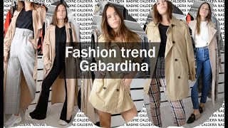 Fashion trend: Gabardina