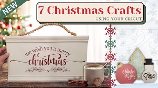 🎄Must-See Cricut Christmas Crafts | Possibly my FAVORITE craft for this season🎄