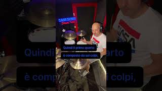 Sei colpi di batteria: il six stroke roll. #batteria #rudimenti #sixstrokeroll #tutorial #drummers