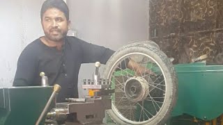 Wheel sleep on Laith Machine Auto Engineering by Asim Raza Engineering Works