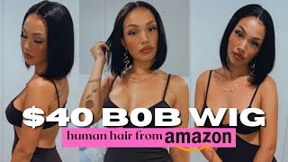 BEST BOB WIG UNDER $50 - AMAZON HAIR - BEGINNER FRIENDLY WIG