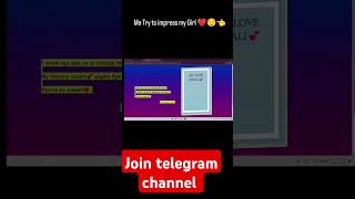 impress your girl with this unique project #coding #telegram #programming