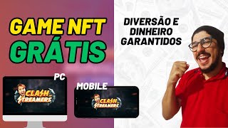 👾 O Melhor JOGO NFT GRÁTIS da INTERNET - Clash of Streamers / Mobile MiniGames 👾