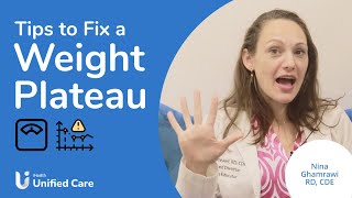 Unified Care - Tips to Fix a Weight Plateau