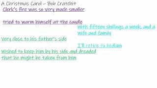 GCSE English - A Christmas Carol - Bob Cratchit (quotes)