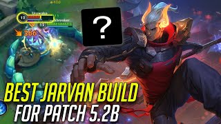 WILD RIFT JARVAN BEST BUILD FOR 5.2B