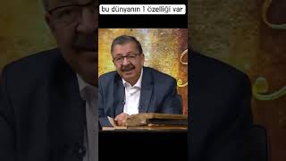 bu dünyanın 1 özelliği var   HAYATİ İNANÇ