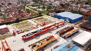 LAUNCHER DIBONGKAR, 40 BOX GIRDER LAGI DIKIRIM DARI CASTING YARD 4 KOPO KERETA CEPAT JAKARTA BANDUNG