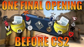 One Final CSGO Case Opening Before CS2!