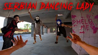 SERBIAN DANCING LADY REAL LIFE ESCAPE 7.0 | Horror Parkour Pov Short | Bubbles 3Run