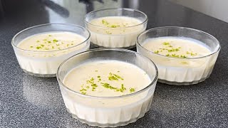 Lime Posset Recipe | 3 Ingredient Dessert Recipe