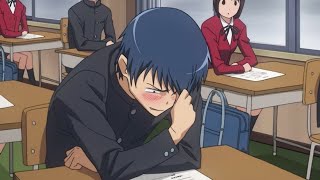 Ryūji tried testing if fall damage was on! | Toradora!