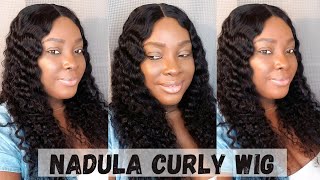 NADULA CURLY WIG | REVIEW & TRY ON | KELLIE KELZ WAY