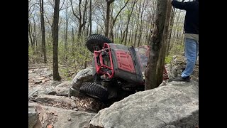 Extreme Rock Crawling At AOAA for the J.E.E.P. Spring Trail Ride