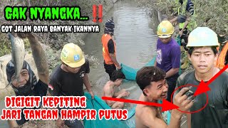 GOPAK GOLEK IWAK NENG GOT PINGGIR JALAN RAYA