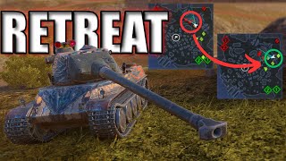 INCREASING YOUR WR | RETREATING AT THE RIGHT TIME! | World of Tanks Blitz